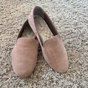 BIRDIES The Starling Loafers in Women's Size 6 in Latte Suede